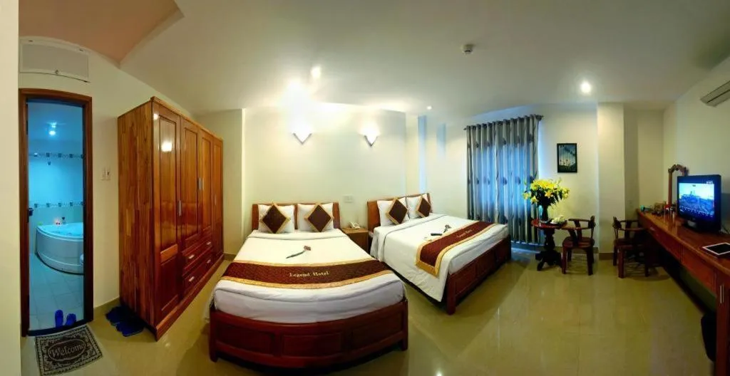 Bed in Legend Hotel Danang