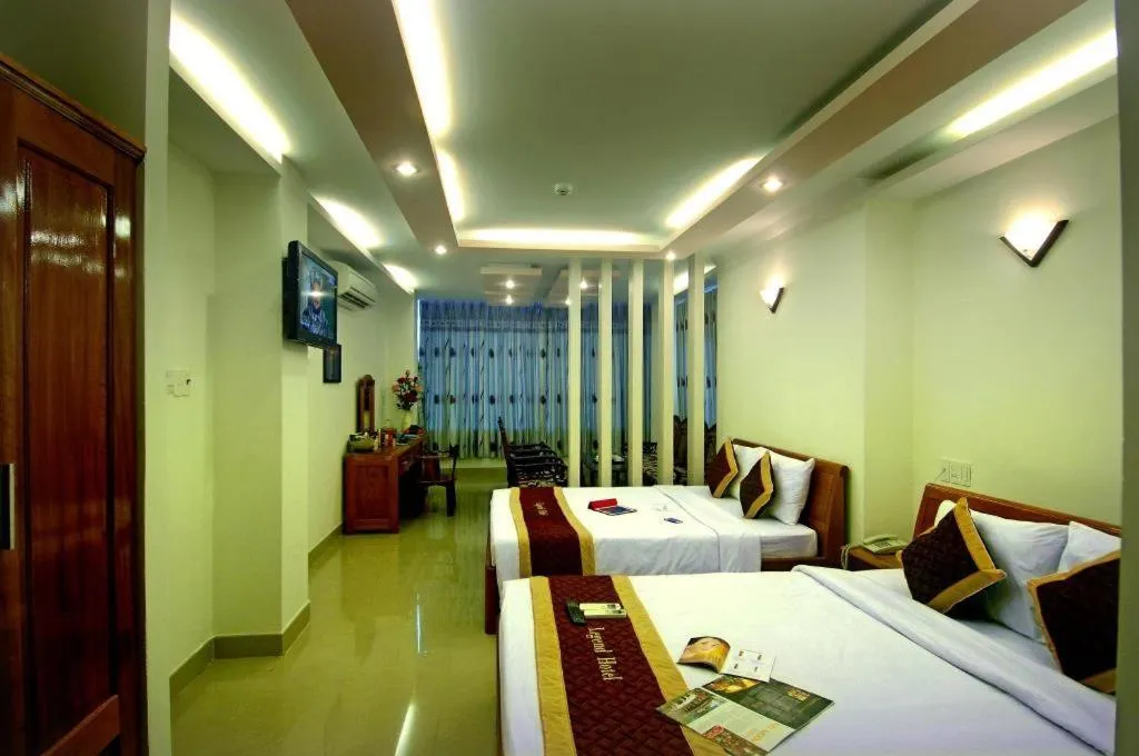 Bed in Legend Hotel Danang