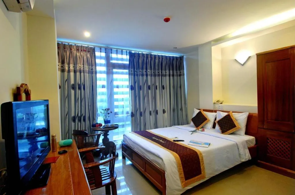 Bed in Legend Hotel Danang