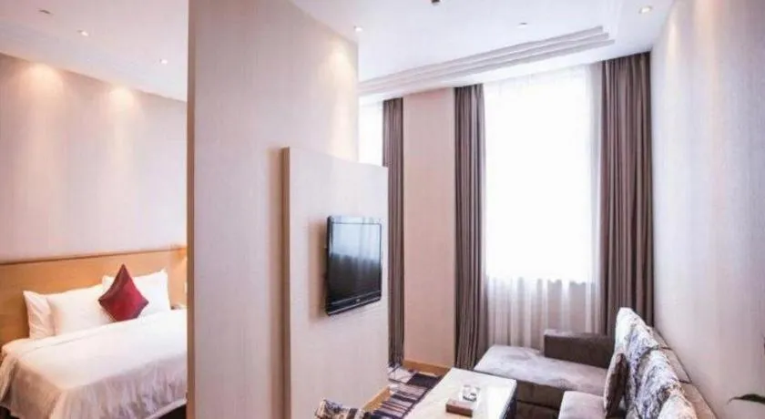 Bed in Zhangjiagang Jiangnan Garden Hotel