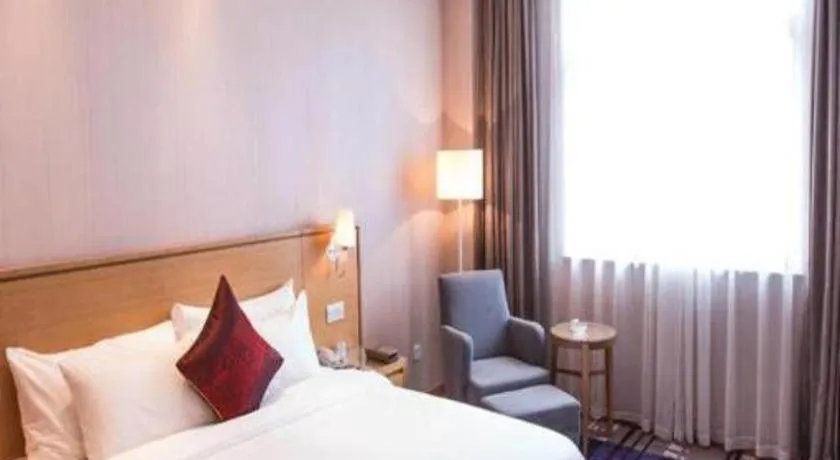 Bed in Zhangjiagang Jiangnan Garden Hotel