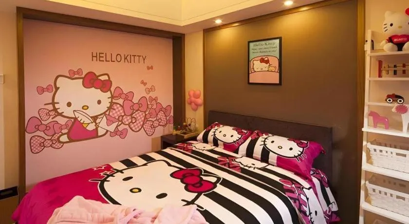 Bed in Island Skylight Resort