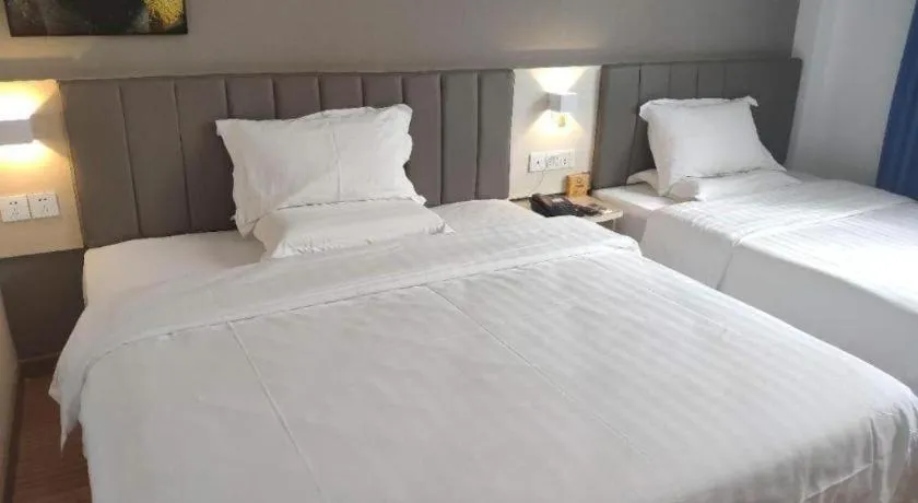 Bed in 7 Days Inn Ningbo Xiangshan Renmin Plaza Branch