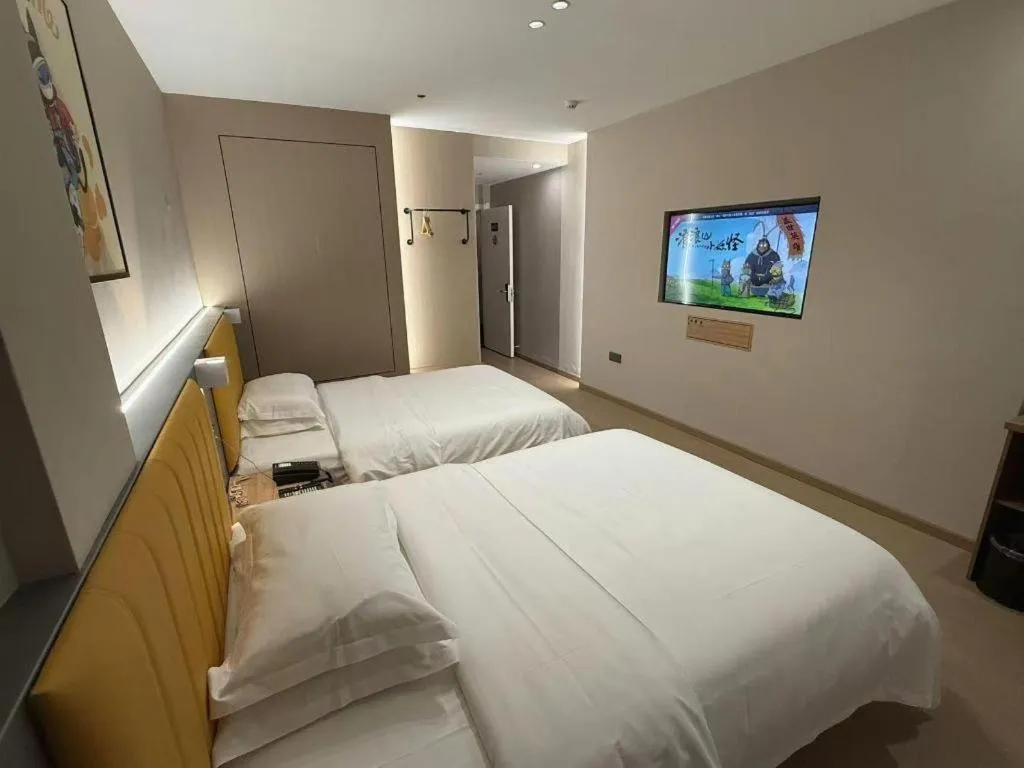 Bed in 7 Days Inn Ningbo Xiangshan Renmin Plaza Branch