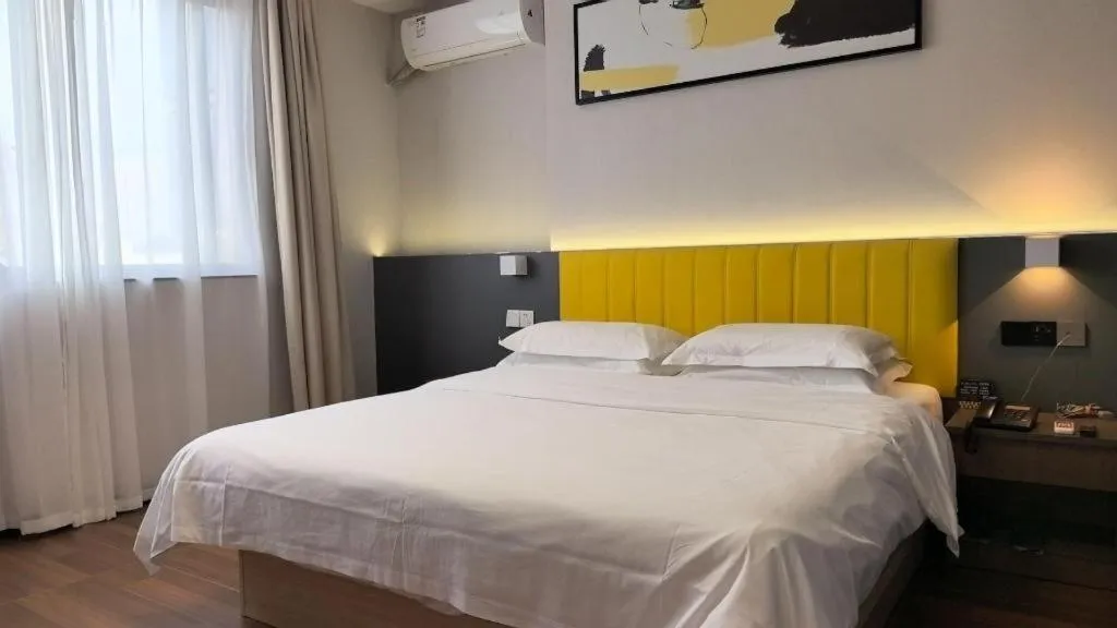 Bed in 7 Days Inn Ningbo Xiangshan Renmin Plaza Branch