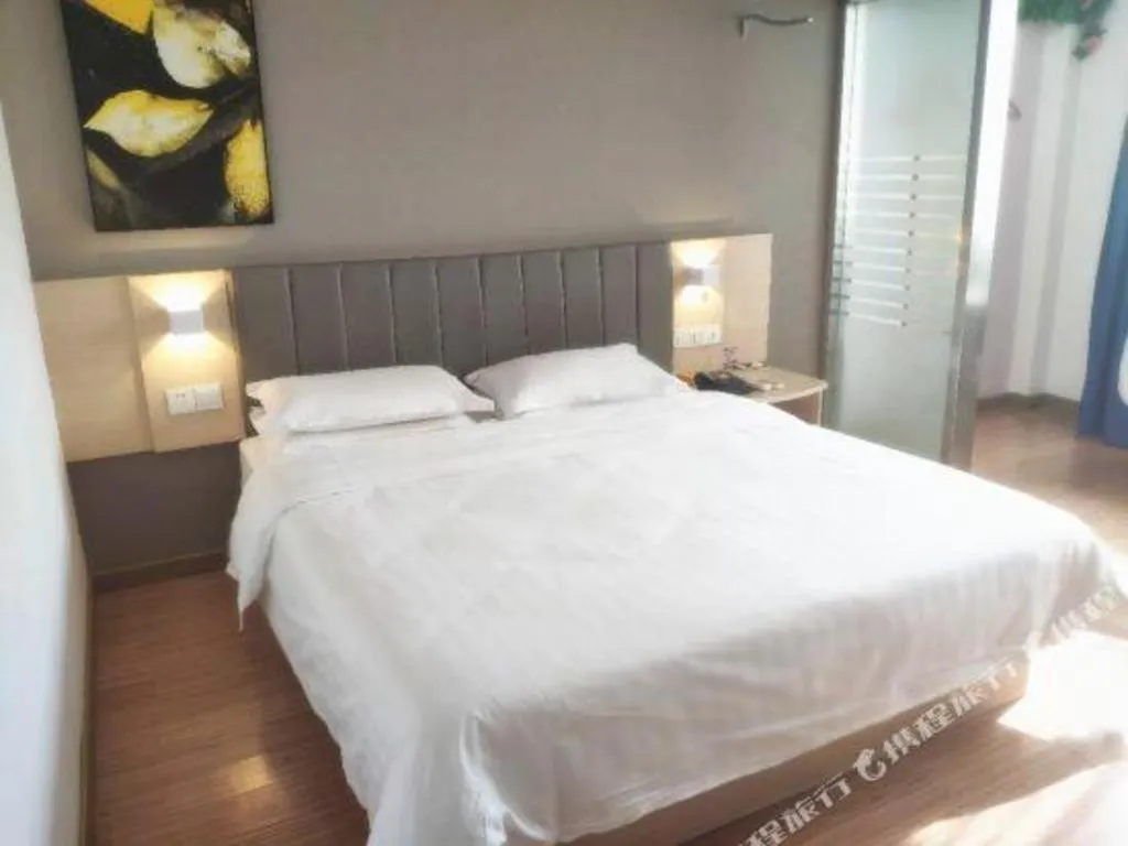 Bed in 7 Days Inn Ningbo Xiangshan Renmin Plaza Branch