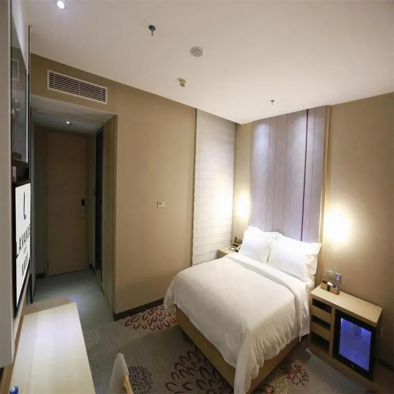Bed in Lavande Hotel Wuhan Wangjiawan Subway Station Branch