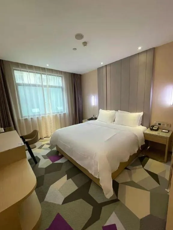 Bed in Lavande Hotel Wuhan Wangjiawan Subway Station Branch