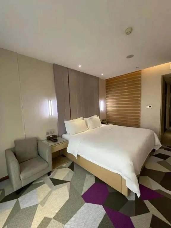 Bed in Lavande Hotel Wuhan Wangjiawan Subway Station Branch