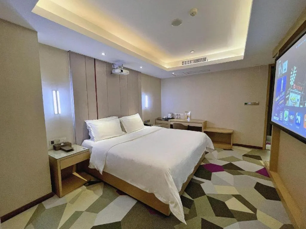 Bed in Lavande Hotel Wuhan Wangjiawan Subway Station Branch