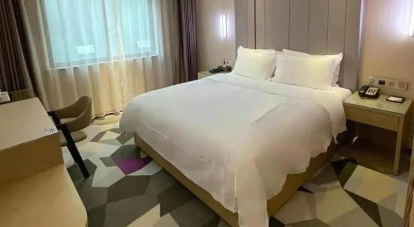 Bed in Lavande Hotel Wuhan Wangjiawan Subway Station Branch