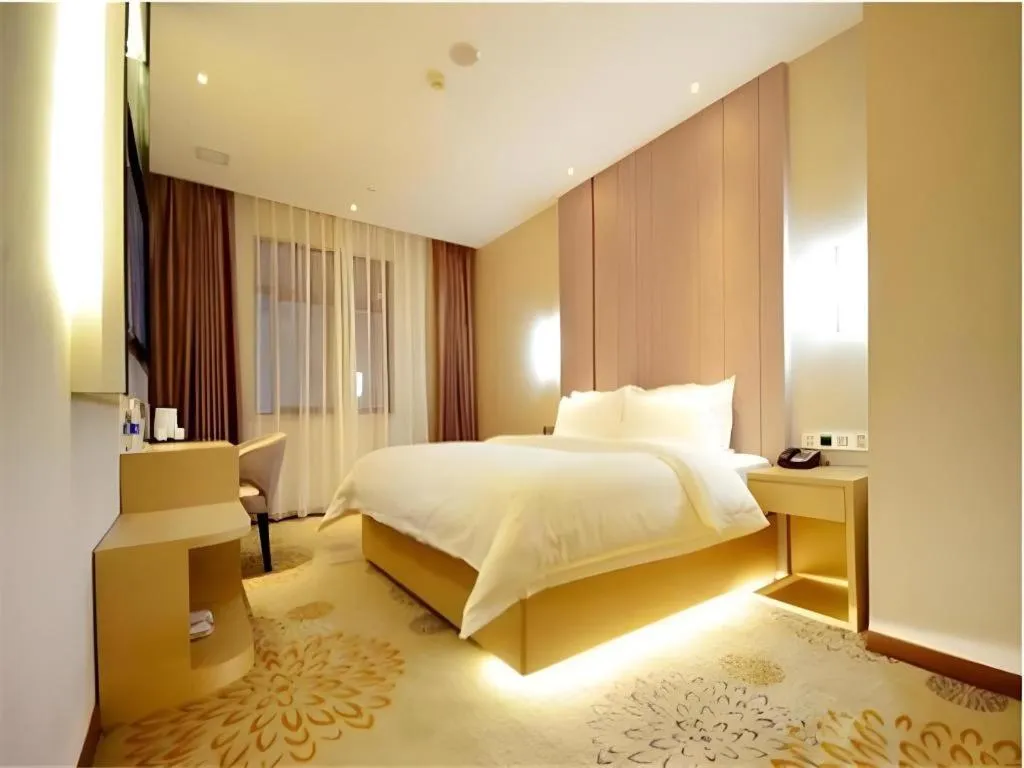 Bed in Lavande Hotel Wuhan Wangjiawan Subway Station Branch