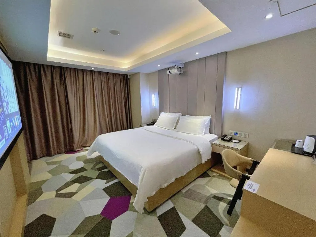Bed in Lavande Hotel Wuhan Wangjiawan Subway Station Branch
