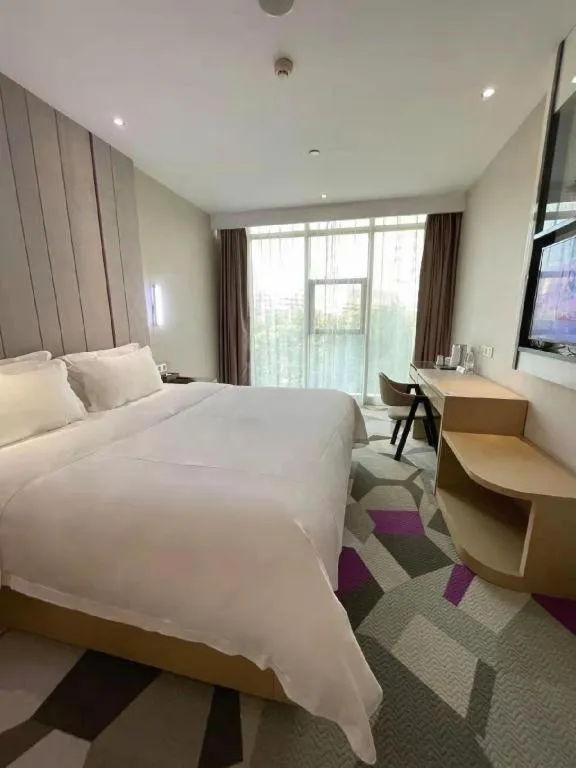 Bed in Lavande Hotel Wuhan Wangjiawan Subway Station Branch