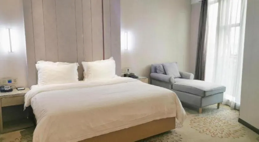 Bed in Lavande Hotel Wuhan Wangjiawan Subway Station Branch