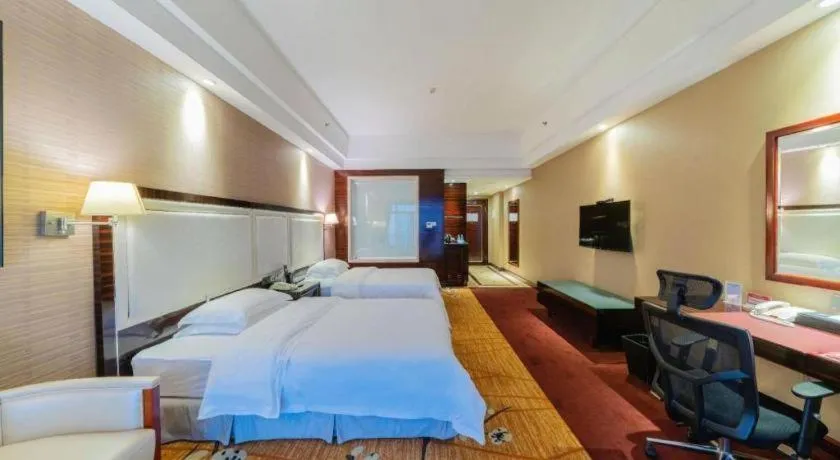 Bed in Country Garden Phoenix Hotel Yangshan