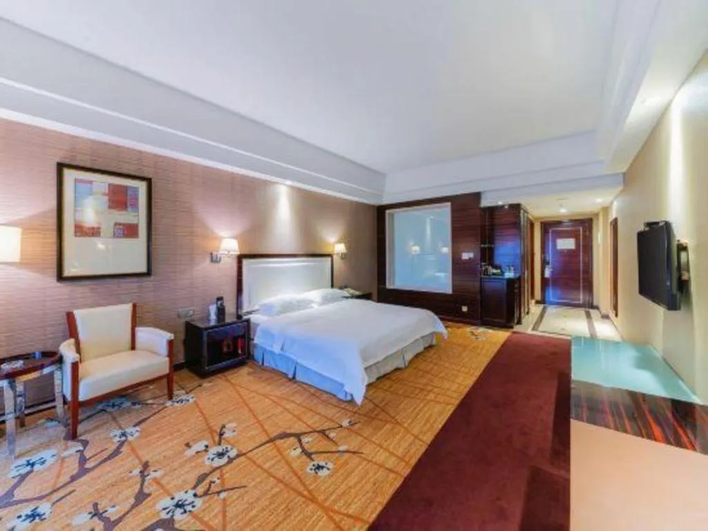 Bed in Country Garden Phoenix Hotel Yangshan