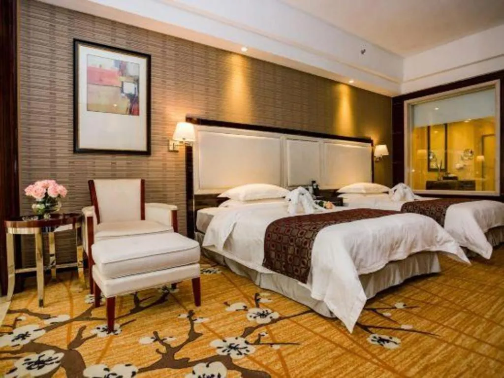 Bed in Country Garden Phoenix Hotel Yangshan