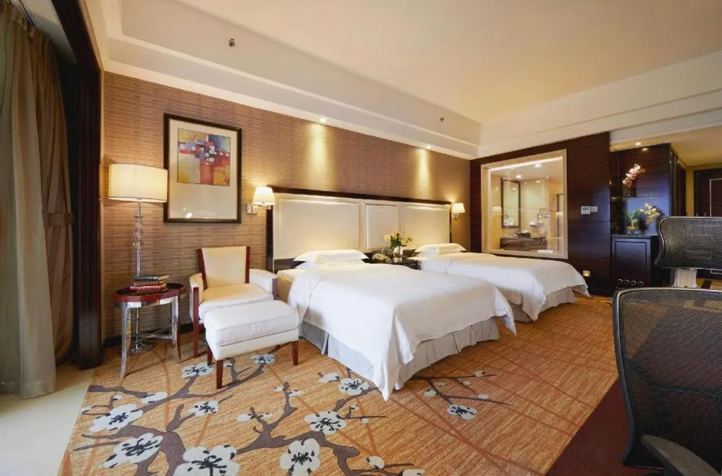 Bed in Country Garden Phoenix Hotel Yangshan