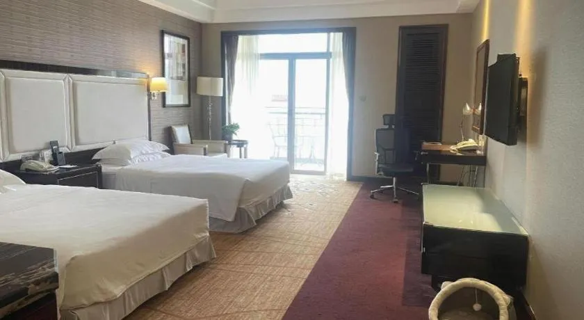 Bed in Country Garden Phoenix Hotel Yangshan