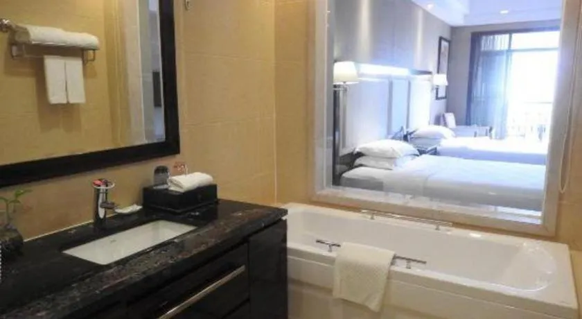 Bed in Country Garden Phoenix Hotel Yangshan