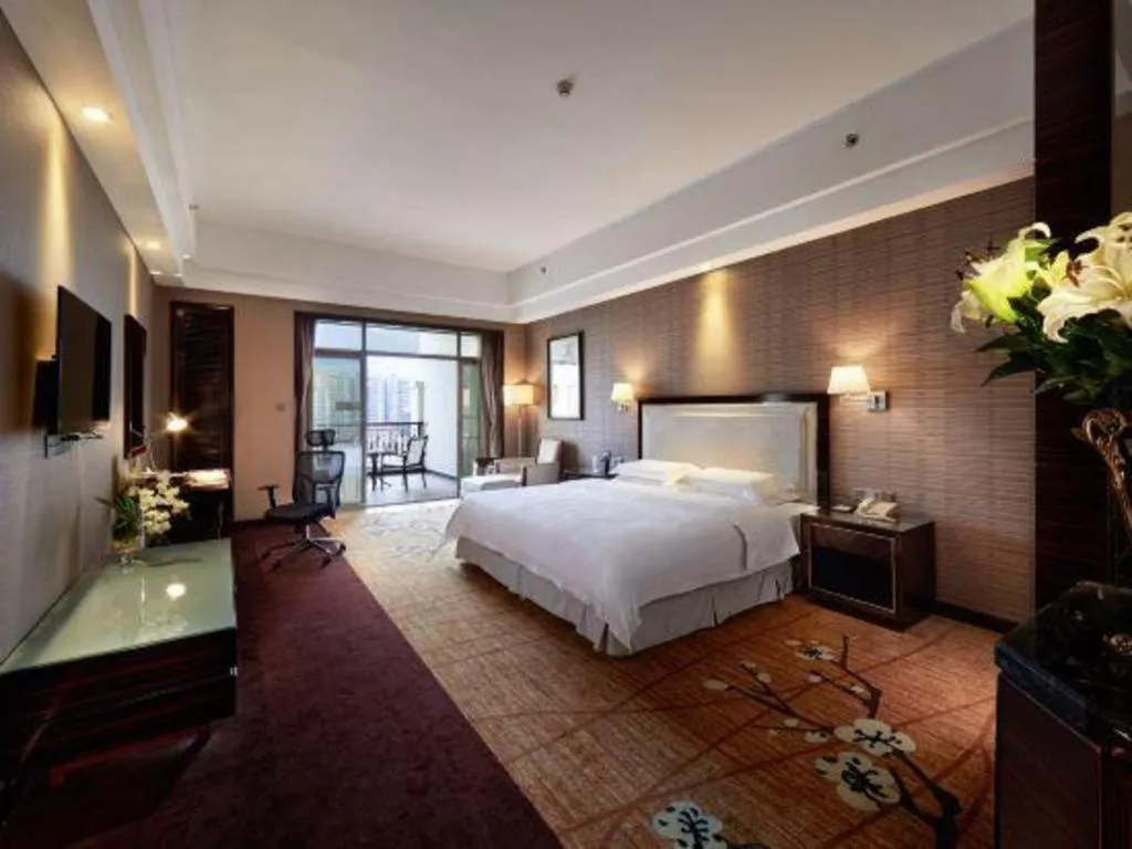 Bed in Country Garden Phoenix Hotel Yangshan