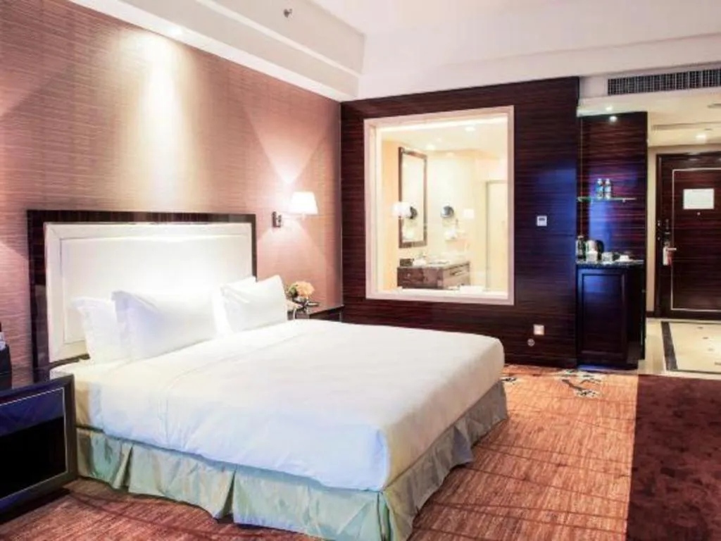 Bed in Country Garden Phoenix Hotel Yangshan