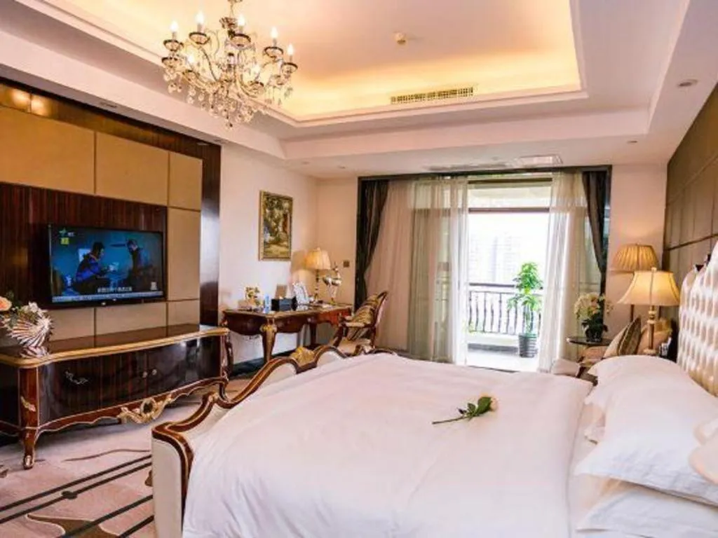 Bed in Country Garden Phoenix Hotel Yangshan