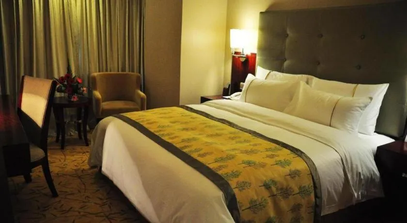 Bed in WYNDHAM HOTEL XIAN