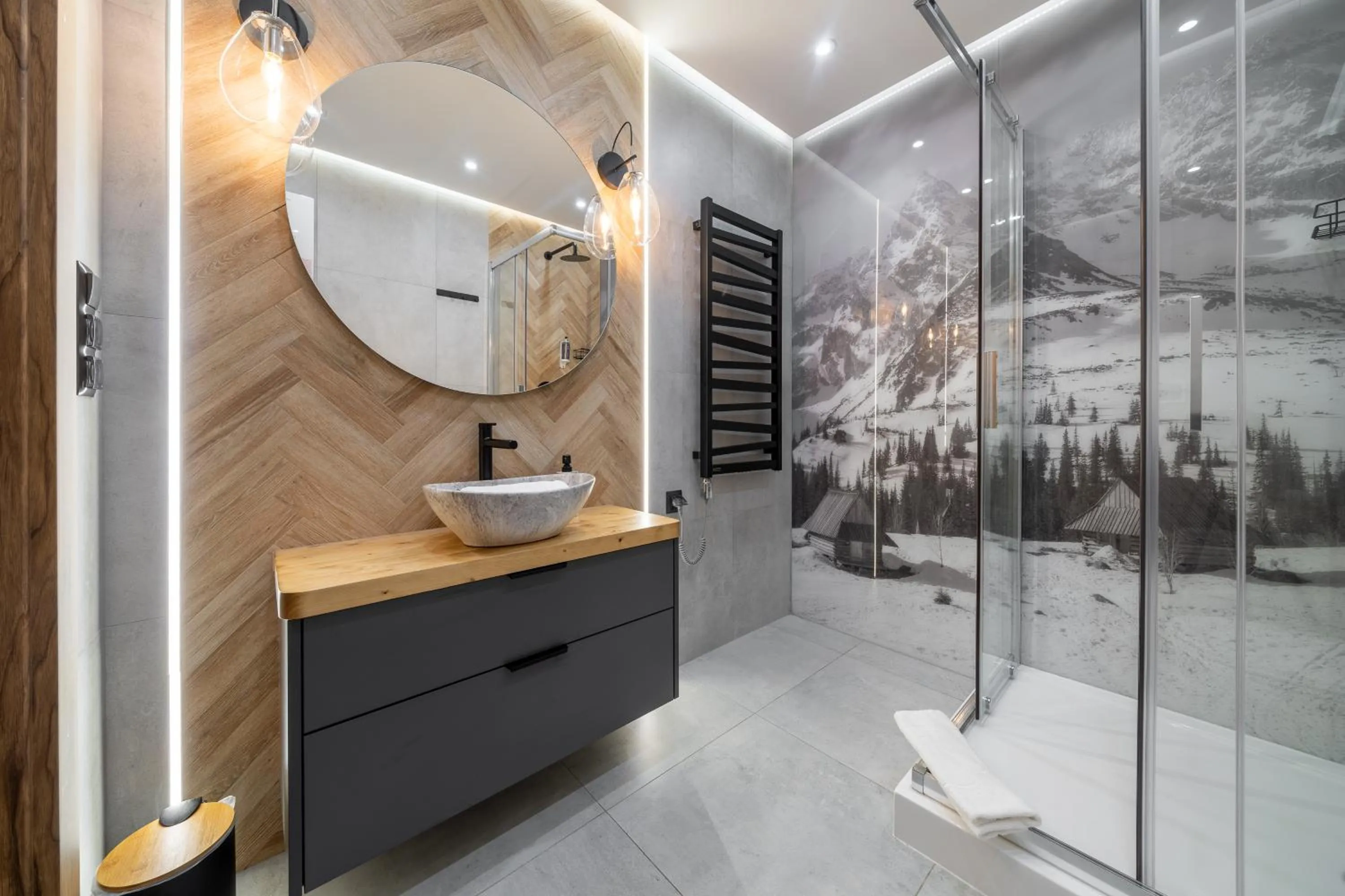 Shower in RentPlanet - Apartament Salwatoriańska