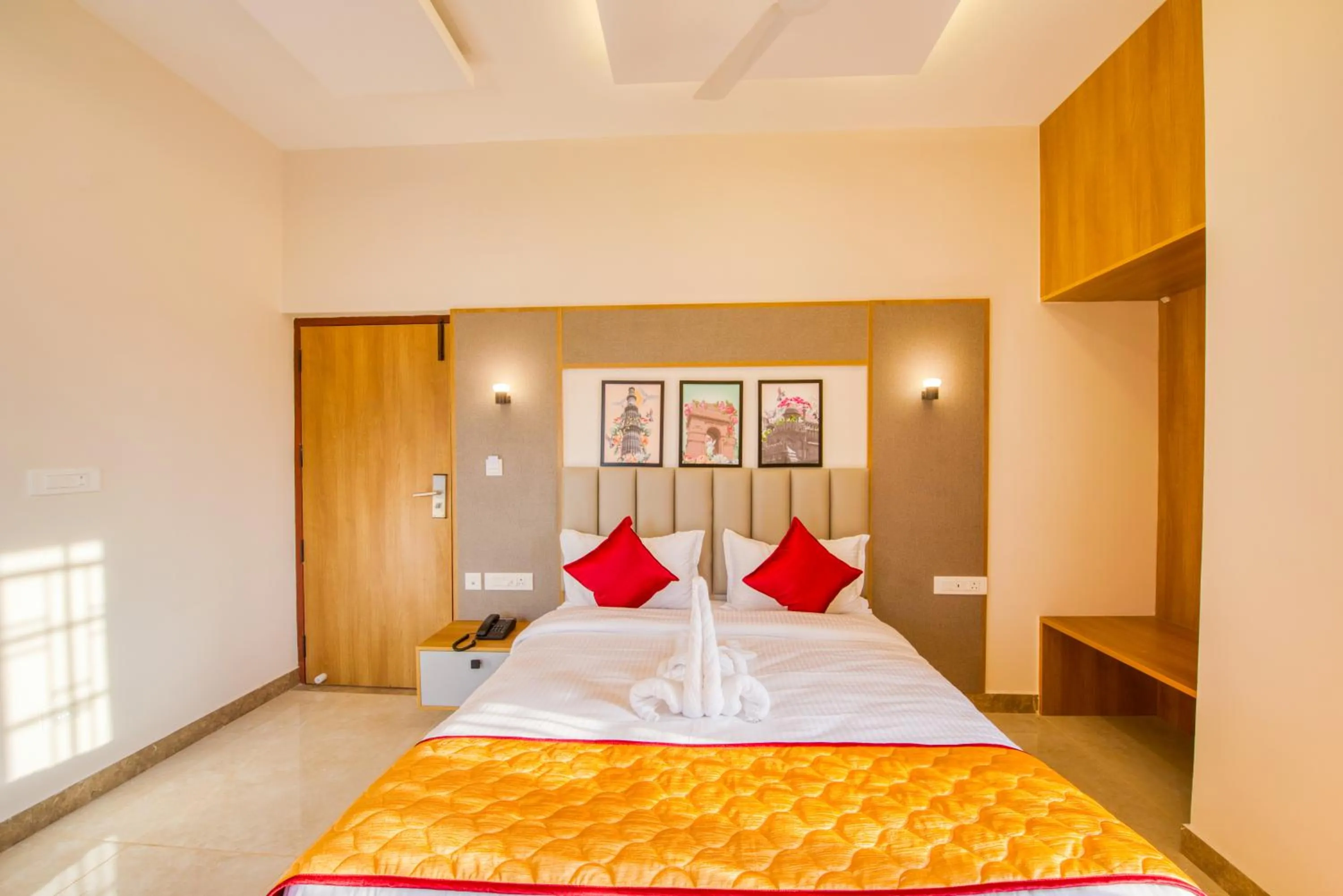 Bed in Hotel Sunlight