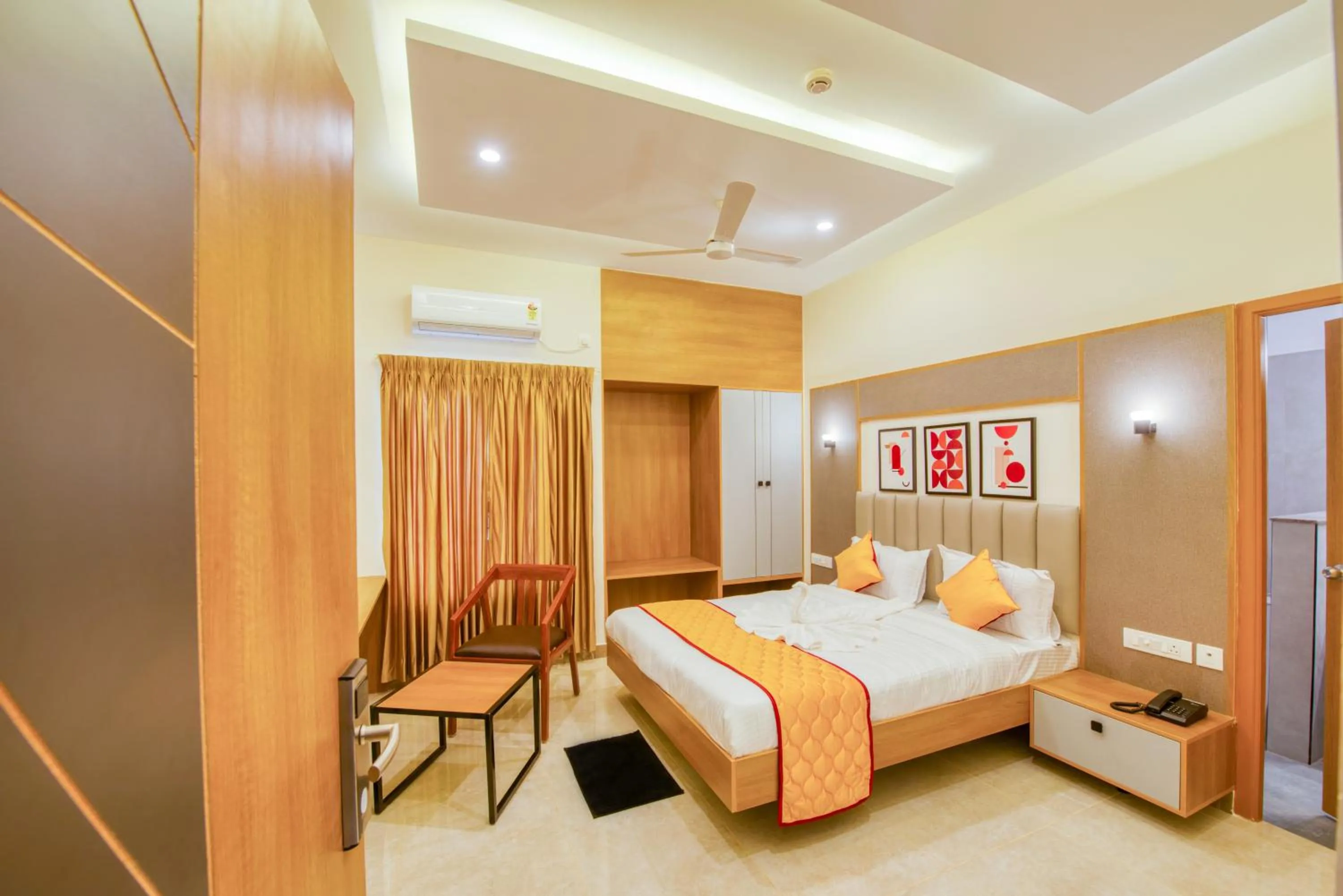 Bed in Hotel Sunlight