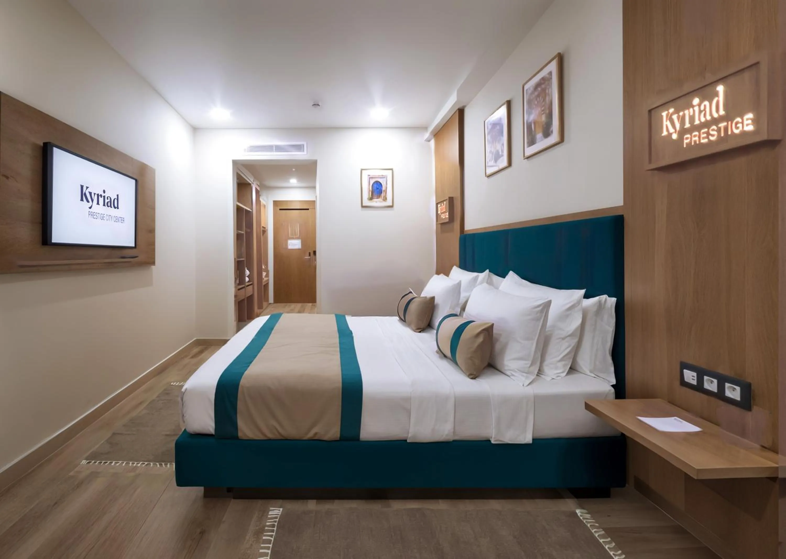 Bed in Kyriad Prestige City Center Tunis