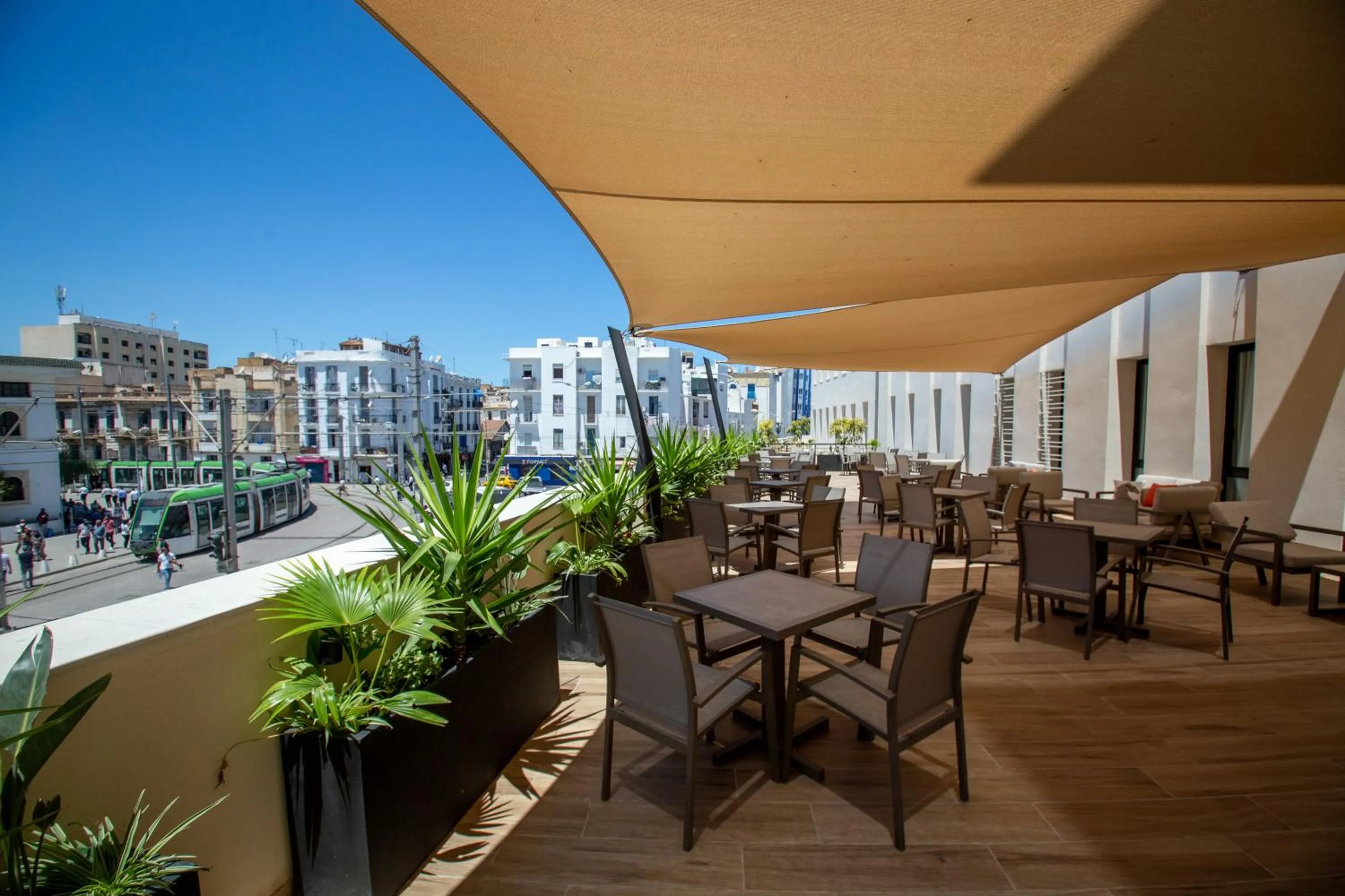 Balcony/Terrace in Kyriad Prestige City Center Tunis