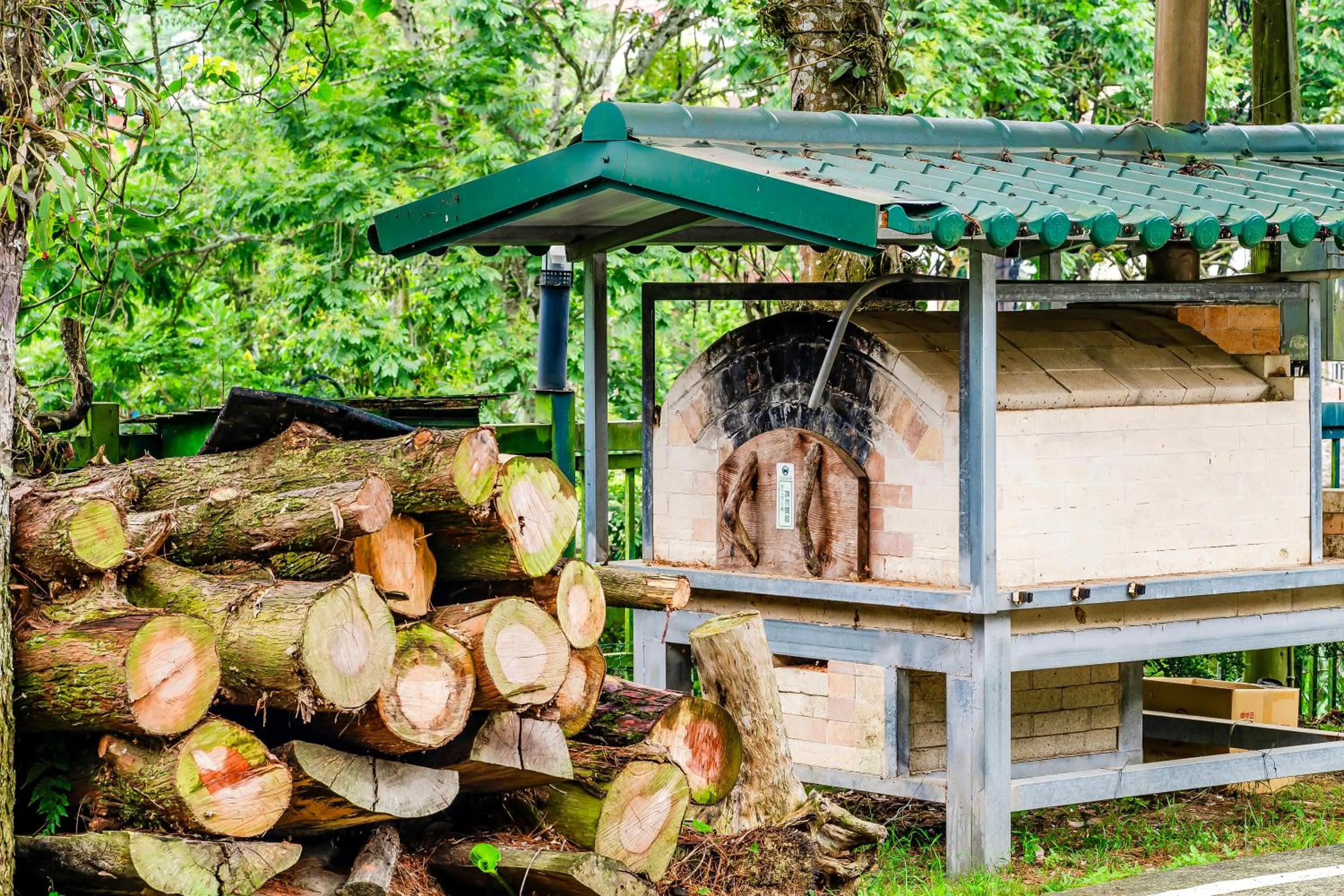 Natural landscape in Green House