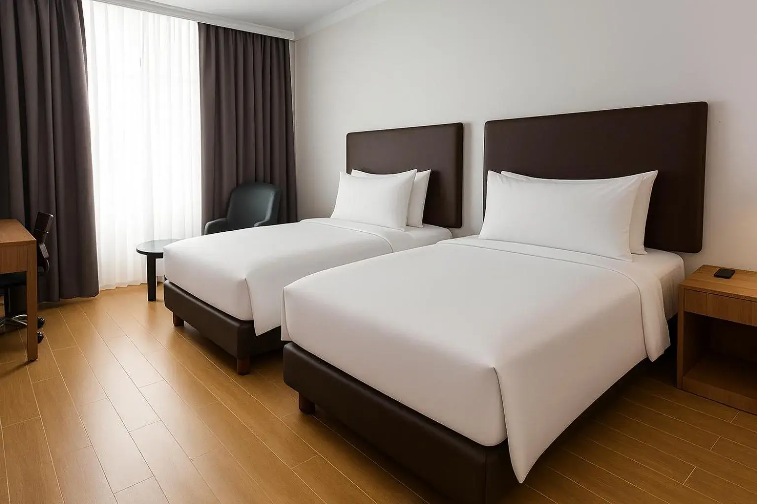 Bed in Aglow Hotel Harbor Bay Batam Bed in Aglow Hotel Harbor Bay Batam