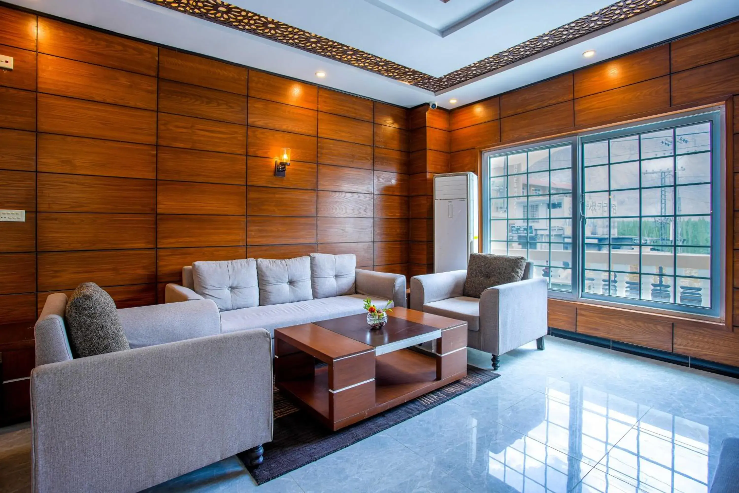 Lobby or reception in Avari Xpress Skardu Lobby or reception in Avari Xpress Skardu