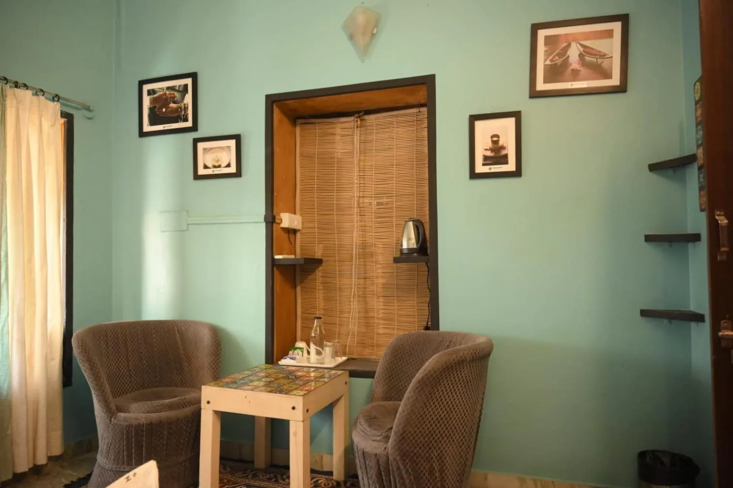 Seating area in Hostel Vostel