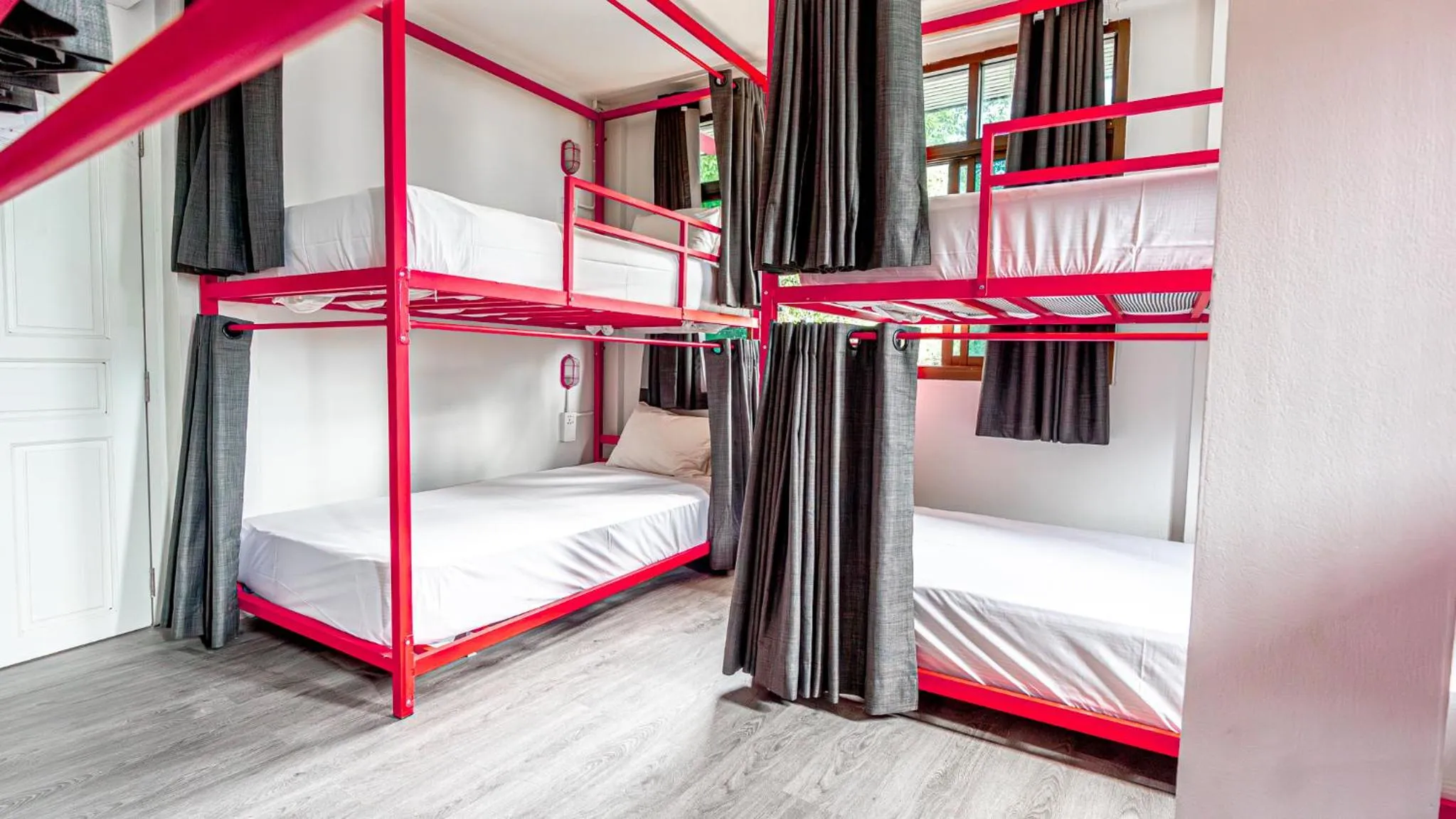 Bed in Slumber Party Beach Club and Resort Koh Phangan