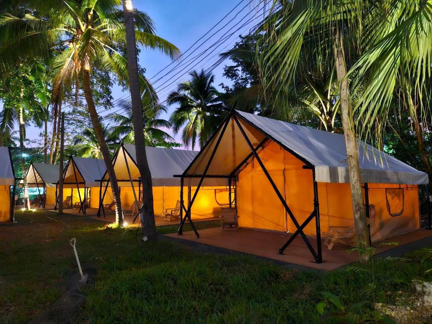 Natural landscape in Slumber Party Beach Club and Resort Koh Phangan
