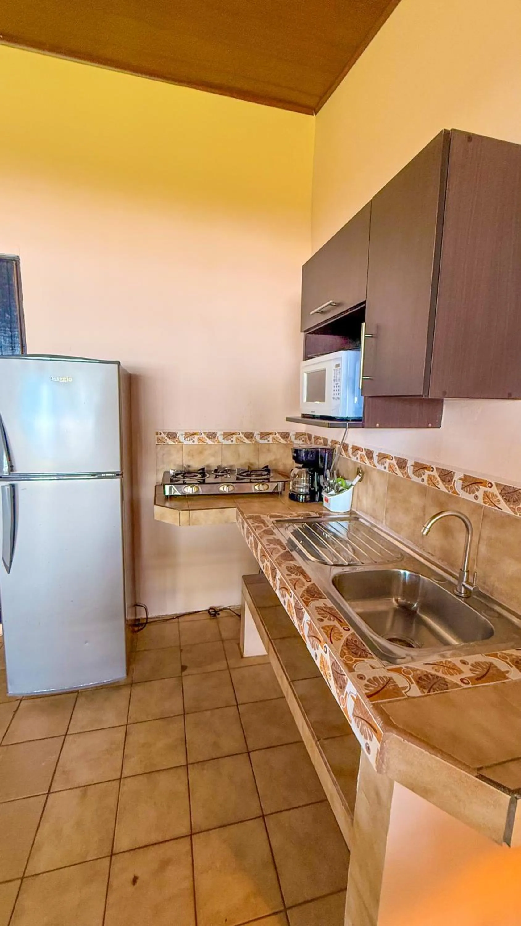Kitchen or kitchenette in Hotel Beachfront Vista Hermosa