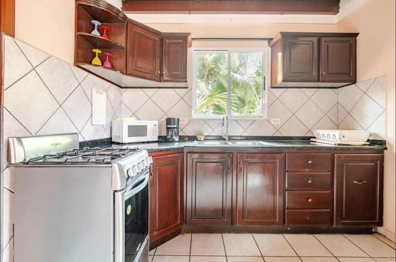 Kitchen or kitchenette in Hotel Beachfront Vista Hermosa