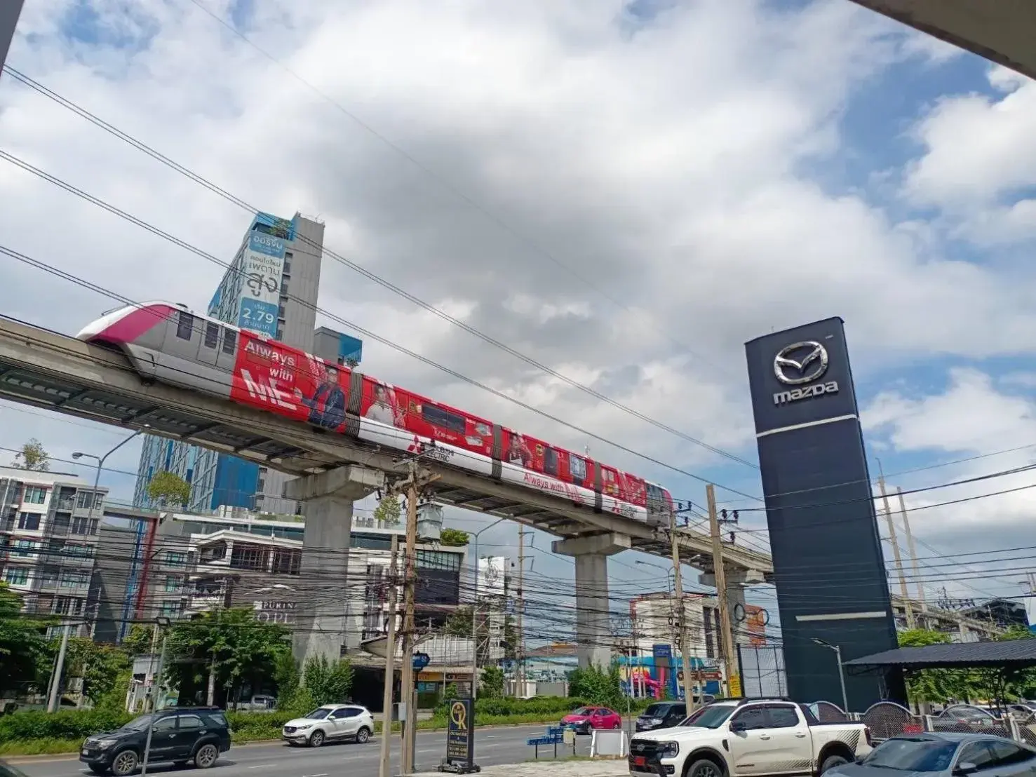 View (from property/room) in OK Hotel Bangkok View (from property/room) in OK Hotel Bangkok