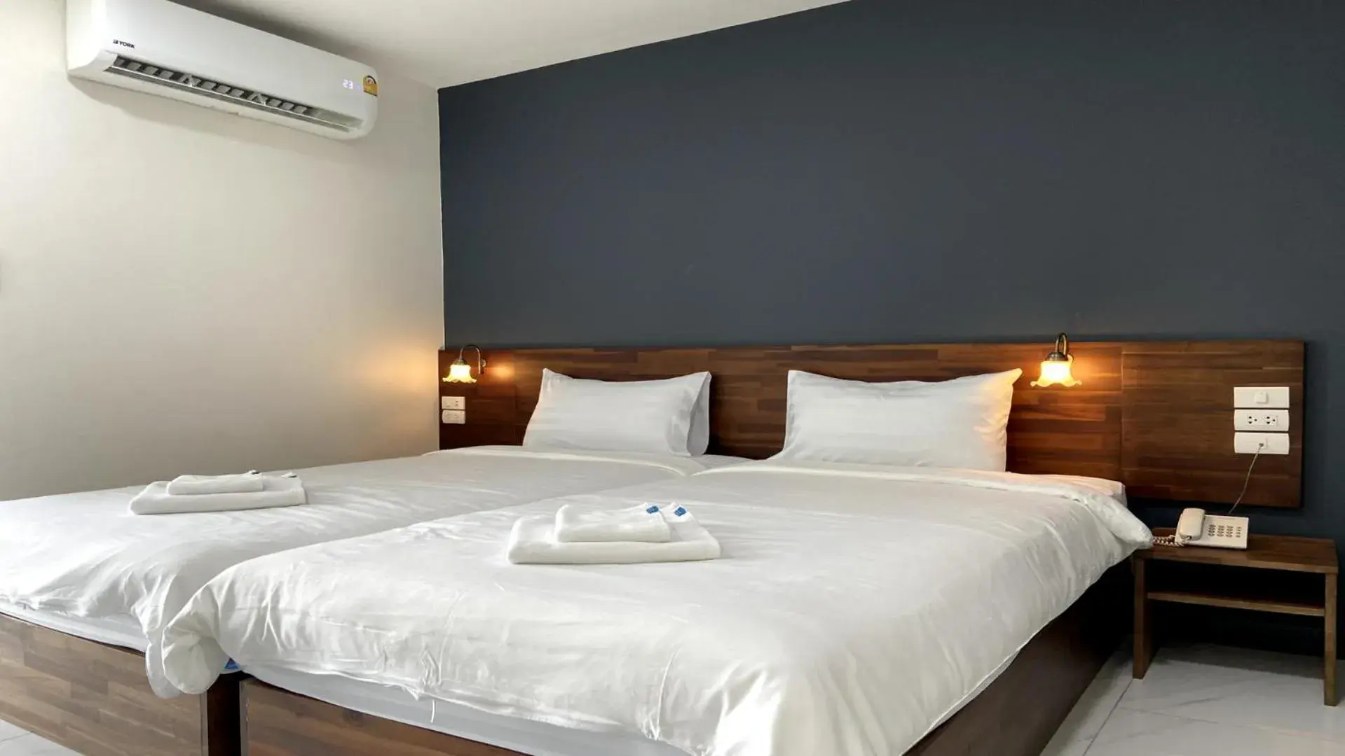 Bed in OK Hotel Bangkok Bed in OK Hotel Bangkok