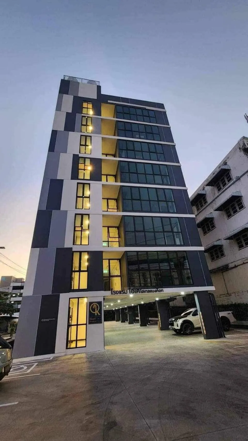 Property building in OK Hotel Bangkok