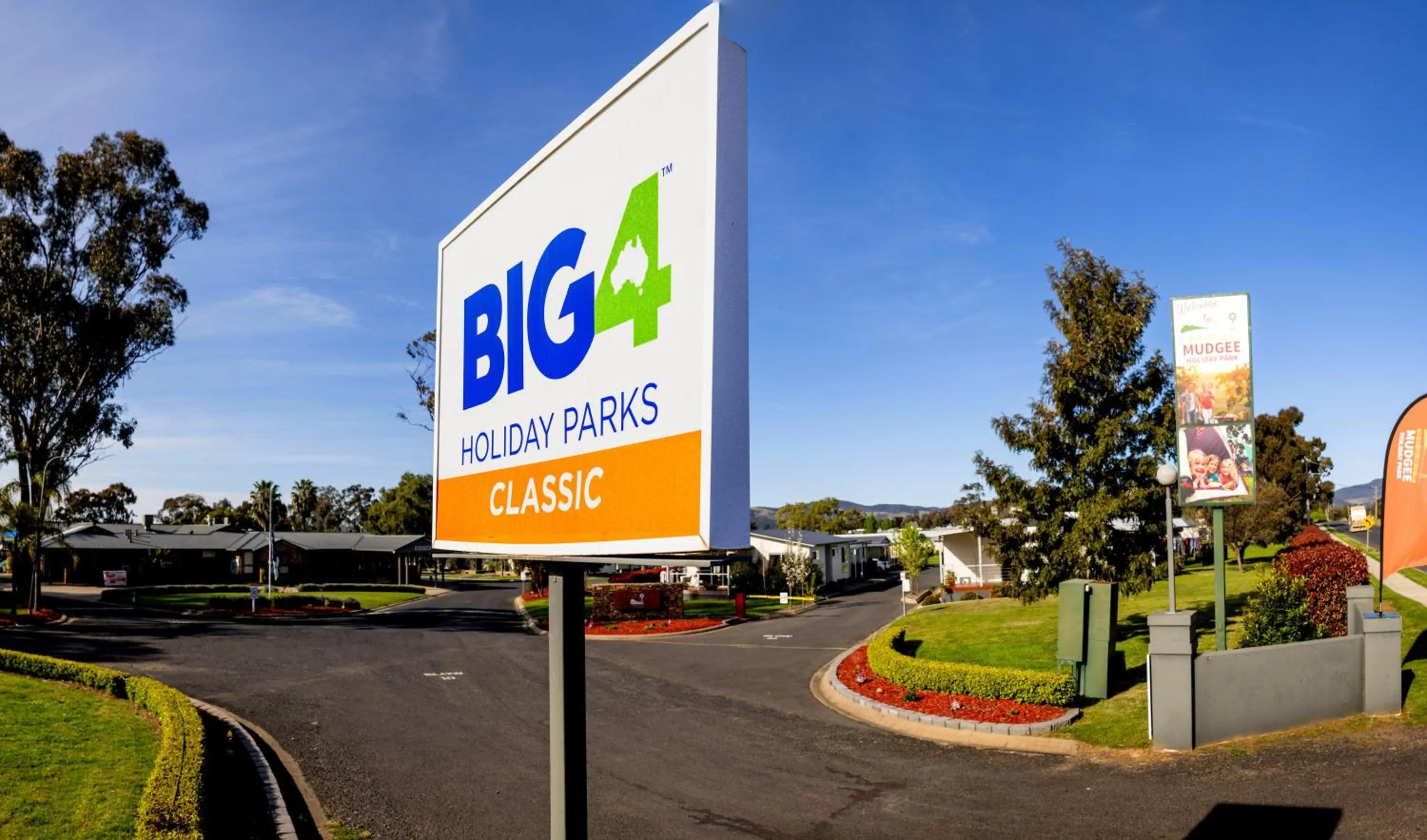 Facade/entrance in BIG4 Mudgee Holiday Park