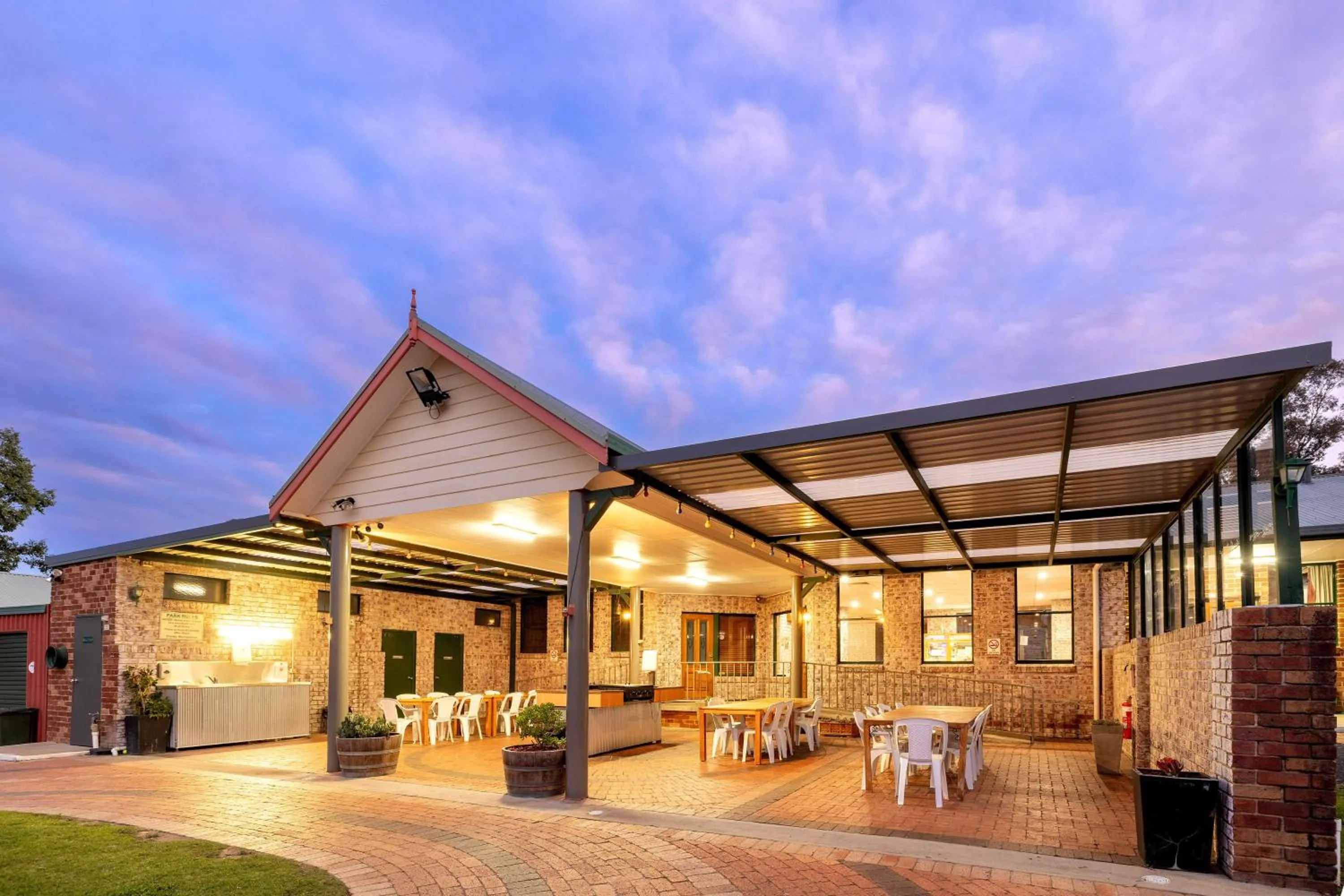 BBQ facilities in BIG4 Mudgee Holiday Park