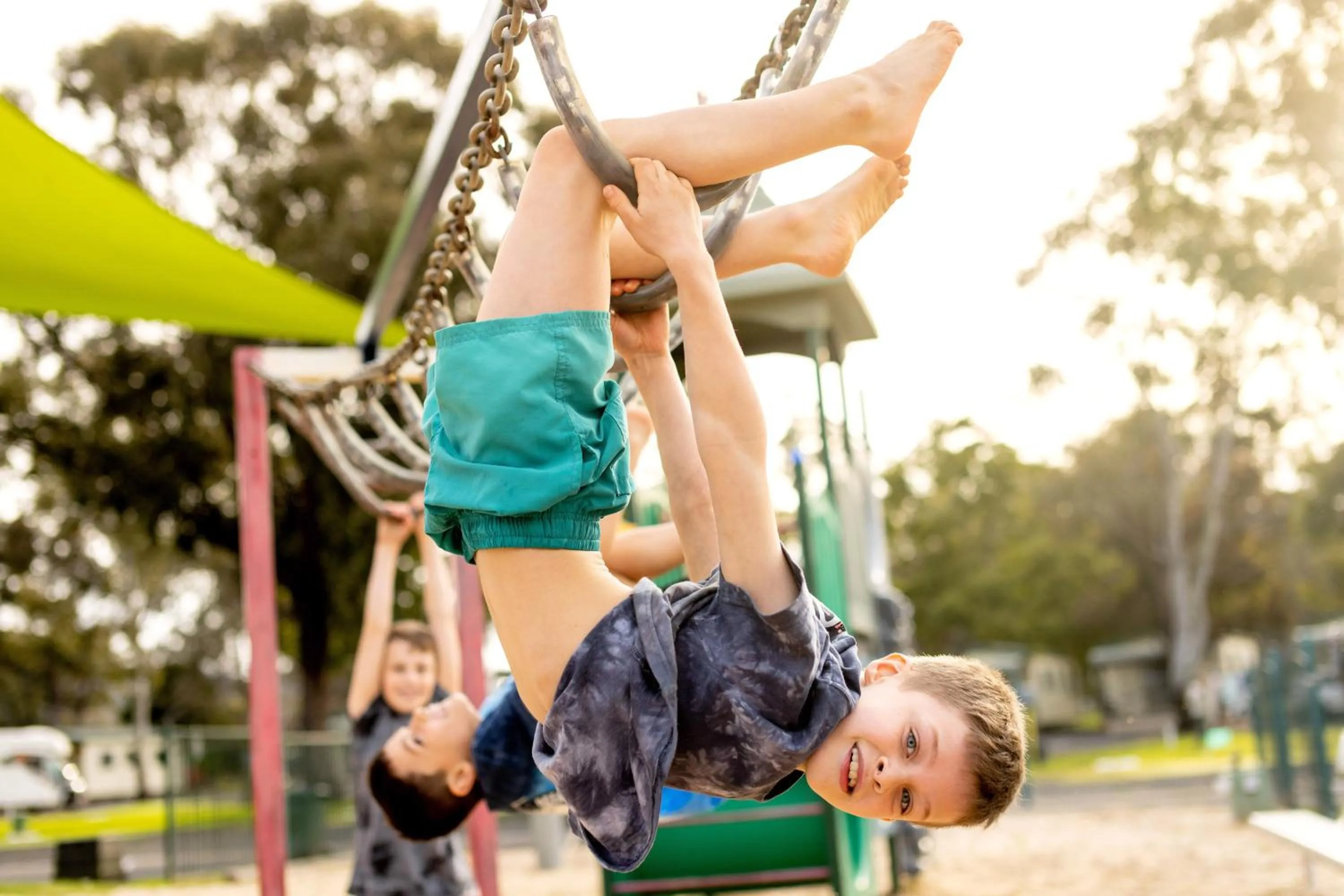 Children play ground in BIG4 Mudgee Holiday Park