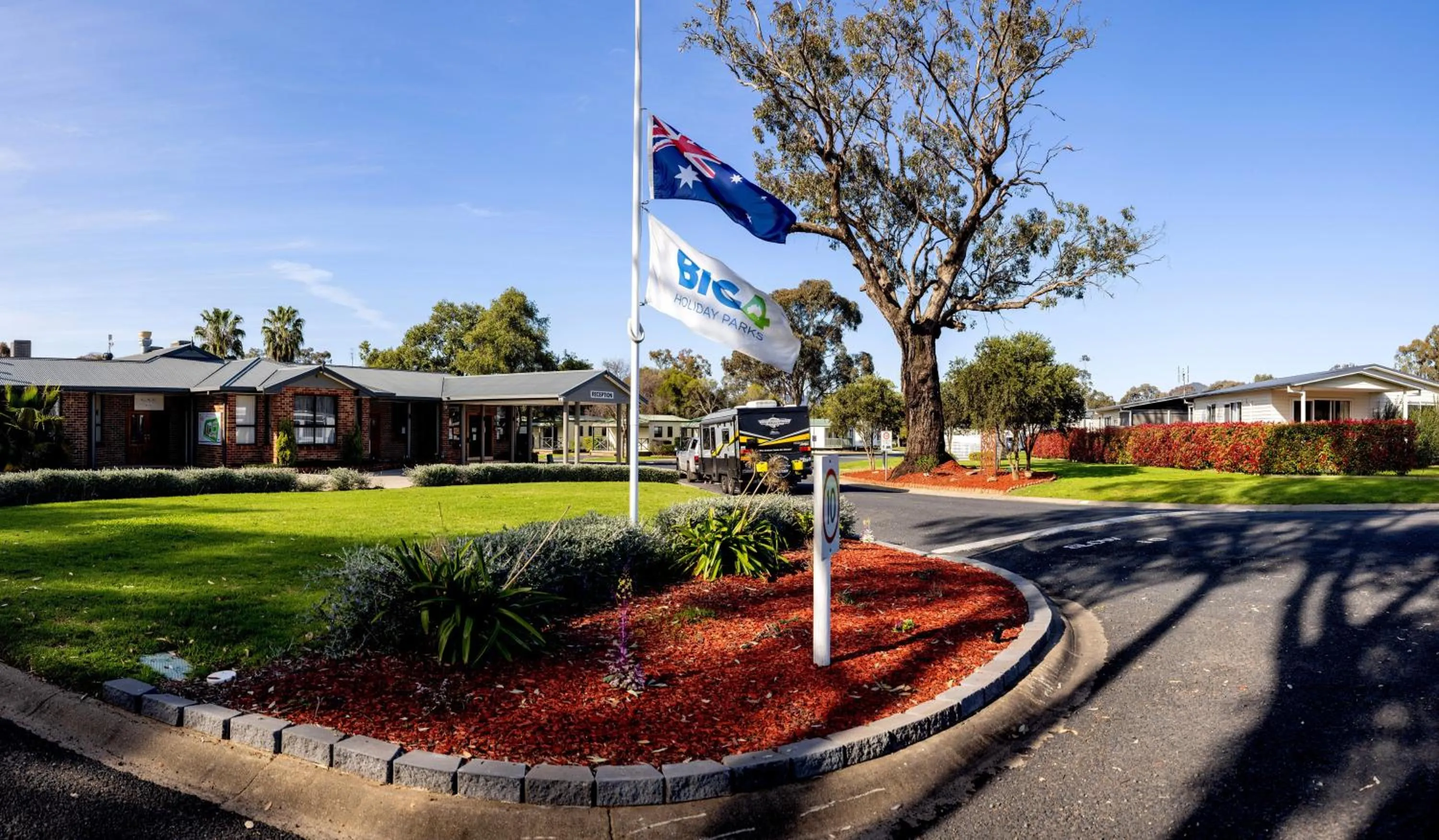 Property building in BIG4 Mudgee Holiday Park