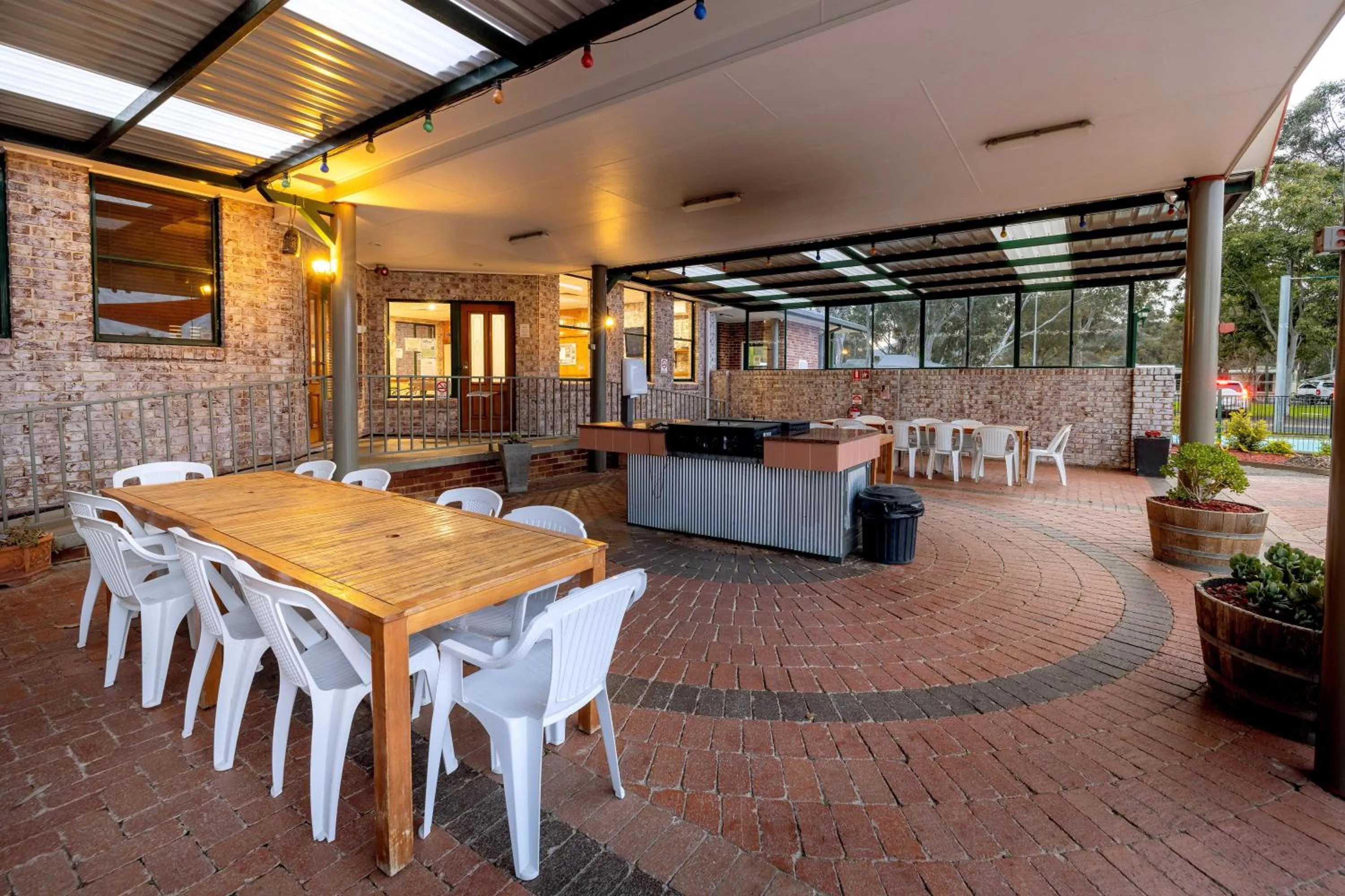 BBQ facilities in BIG4 Mudgee Holiday Park